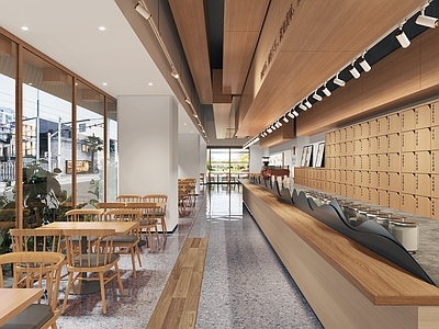 现代新中式中餐厅 知味观 餐厅