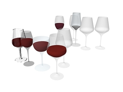 酒具 红酒高脚杯 玻璃透明酒杯