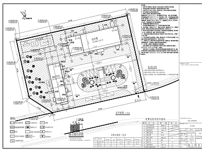 现代其他交通建筑 兵团工业园收费站 施工图