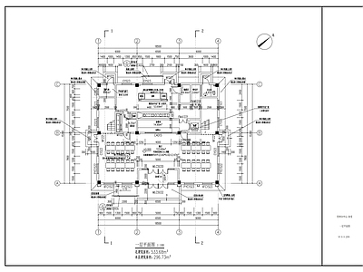 现代其他公共建筑 食堂 施工图