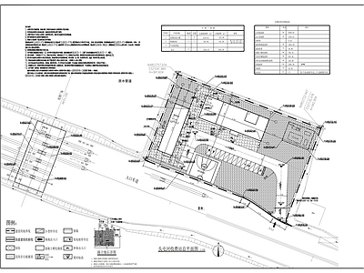 现代其他交通建筑 头屯河收费站 施工图