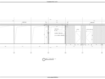 现代新中式廊架 现代景观长廊 景观廊架 连廊 异形廊架 施工图