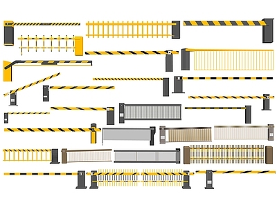 交通配件 道闸 升降杆 禁系统 停车隔离 车辆出入口设备