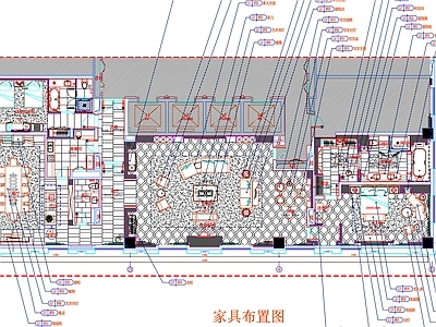 现代工装图库 客房平面布置 房间平面布局 客房平面图 房间 客房 施工图 工装图库