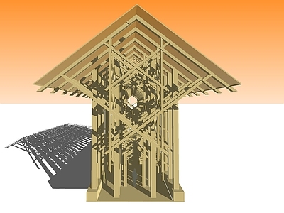 欧式现代教堂建筑 索恩克朗教堂 小教堂 教堂建筑