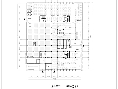 现代学校建筑 大学图书馆 公共建筑 图书馆 南开大学 施工图