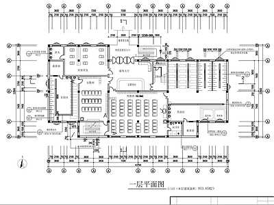 现代洗浴中心 大众洗浴中心平面 洗浴中心平面图 施工图