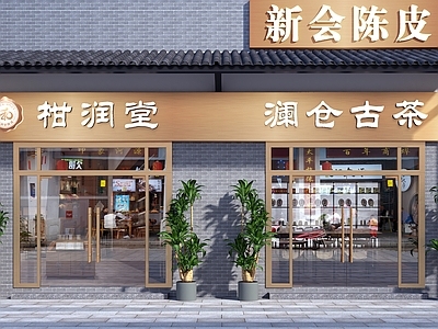 现代门头 店面头 头