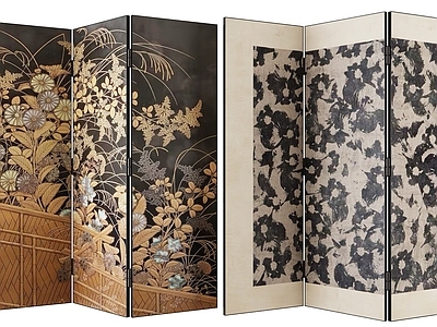 现代屏风 现代中古风