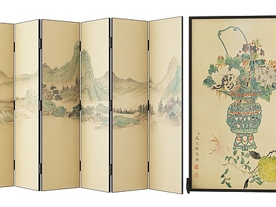 新中式屏风 新中式屏风