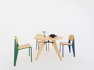 现代餐椅 Vitra 餐椅组合 北欧家具