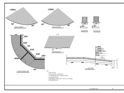 现代其他节点详图 人行道无障碍设计 施工图