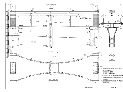现代其他节点详图 中人行天 施工图