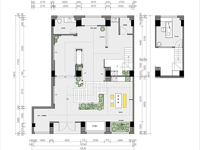 新中式中式其他商业空间 展厅 禅意 商业 施工图