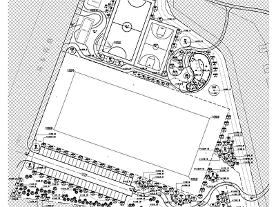 现代广场 郊野市政休闲场地 施工图