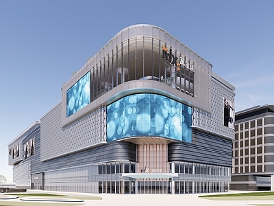现代其他商业建筑 6层 肌理 屋顶花园 商业MALL