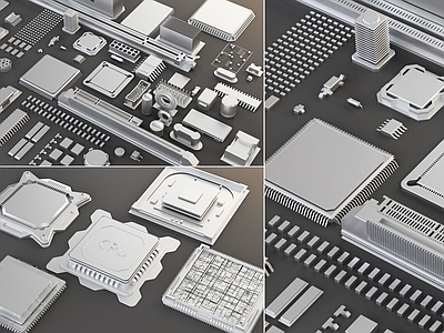 电脑 电脑CPU主板电 电脑电器CPU 主板电器元件 集成电器元件 电脑主板内存卡