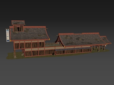 现代古建 古建筑
