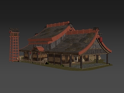 现代古建 古建筑