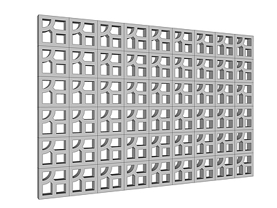 建筑材料 花墙 镂空