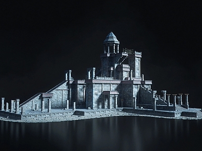 欧式古建 古代遗迹 古建 欧式建筑 寺庙