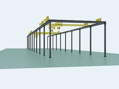 现代其他通用空间 钢结构