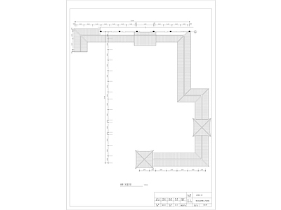 中式廊架 连廊 古建廊架 古建 仿古连廊 中式长廊厅 施工图