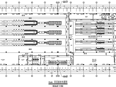 现代其他工装空间 生产流水线 施工图