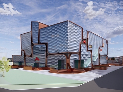 现代酒店建筑 建筑商业建筑酒店 高层酒店建筑 温泉酒店建筑