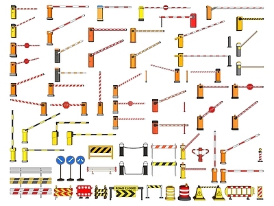 交通配件 升降杆 门禁系统 拦车杆 自动障碍 汽车障碍门
