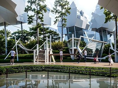 现代景观公园 景观公园