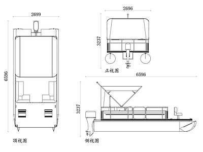 现代交通工具图库 浮桥船平面图 浮桥结构图 浮桥设计图 水上通道图 浮桥安装图 施工图