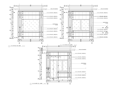 现代门卫室建筑 岗亭 施工图