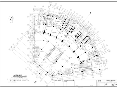 现代简约产业园建筑 全套建 施工图