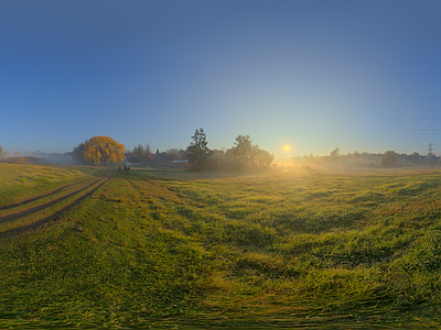 现代户外HDR 草地HDR 麦田HDR 晴天HDR 日景HDR 绿地HDR