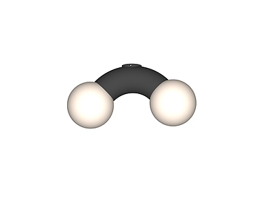 现代中古吸顶灯 现代极简 侘寂复古 金属球形 ANDlight 个性艺术