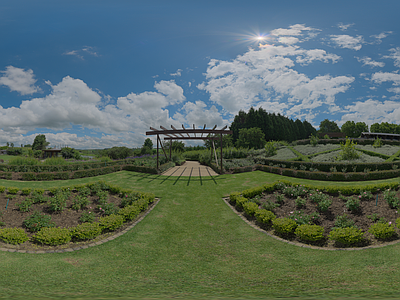 现代户外HDR 庭院 晴天HDR HDR 农场HDR HDR