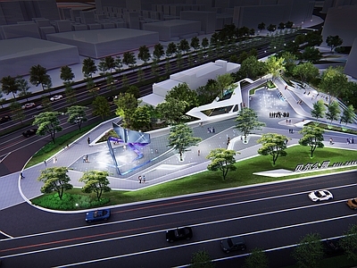 现代口袋公园 深圳口袋公园