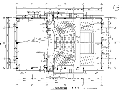 现代剧院 剧院设 施工图 剧院