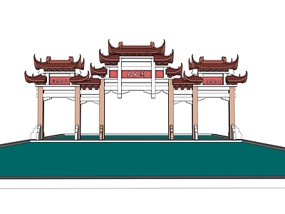 中式古建筑 溧阳 天目湖