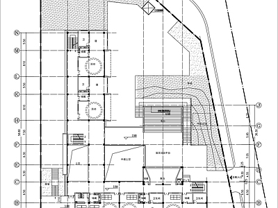 现代幼儿园建筑 规划图 幼儿园设计平面图 施工图