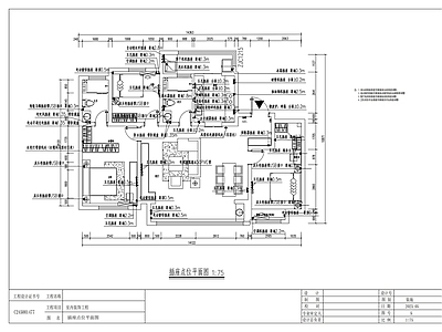 新中式衣帽间 衣帽间平面图 施工图