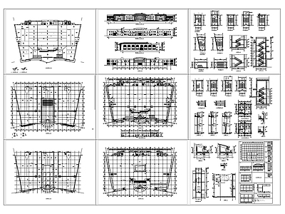 现代其他商业建筑 某超市建筑图 施工图