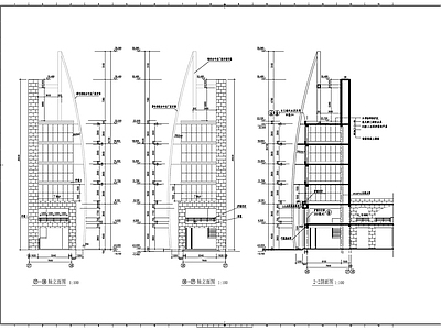 现代其他商业建筑 某商业街塔楼建筑 施工图