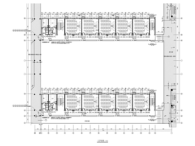现代学校建筑 现代多层中小学 教学楼实验楼 平立剖 施工图