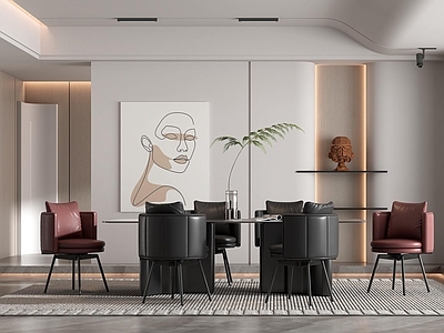 现代家居餐厅 Minotti 现代