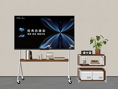 电视 移动电视 支架电视 边几 置物架