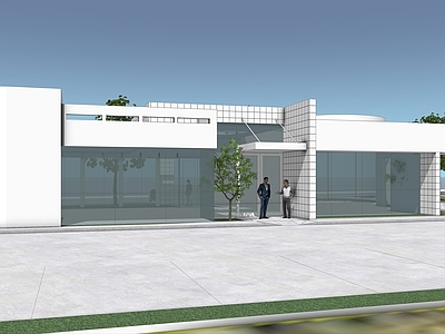 现代其他商业建筑 公建 医务室 小商业