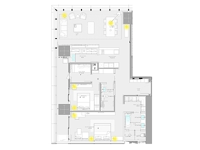 现代公寓 公寓全套 单身公寓 公寓平面图 公寓立面图 施工图