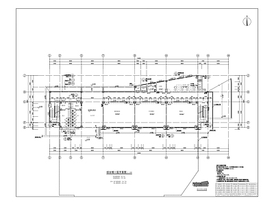 现代学校建筑 小学 综合楼 建筑 施工图